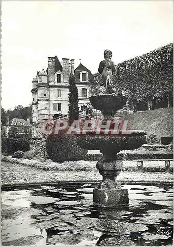 Cartes postales moderne Ambleville (S et O) Le Chateau Renaissance XVe Siecle Une vue le Parc
