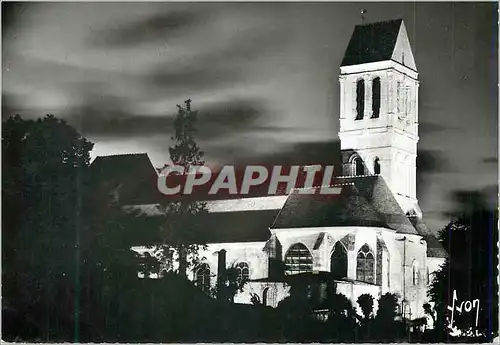 Cartes postales moderne Luzarches (S et O) L'Eglise Illuminee