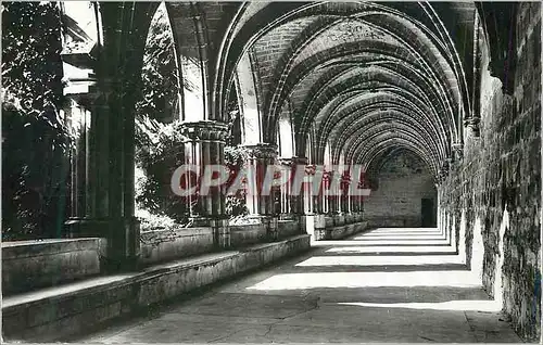 Moderne Karte Abbaye de Royaumont Asnieres sur Oise (Val d'Oise) Le Cloitre