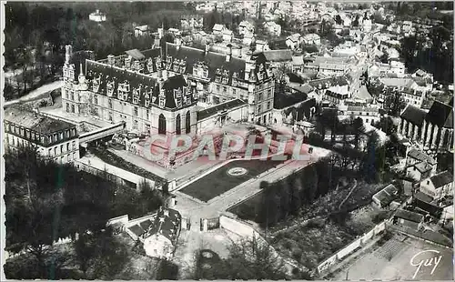 Cartes postales moderne En Avion sur Ecouen (Seine et Oise) Le Chateau (Maison d'Education de la Legion d'Honneur) et vu