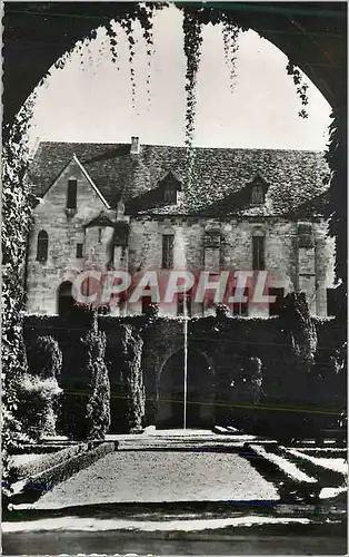 Moderne Karte Abbaye de Royaumont Asnieres sur Oise (Val d'Oise) Batiments des Dortoires Facades sur le Cloitr