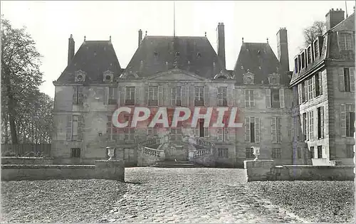 Moderne Karte Montgeroult (S et O) Le Chateau (Monument Historique)
