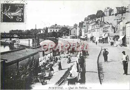 Cartes postales moderne Pontoise Quai du Pothius