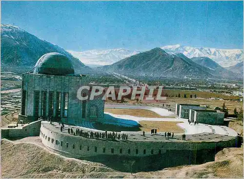 Moderne Karte Afghanistan King Nadir Shah Tomb Kabul
