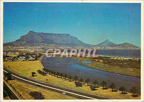 Moderne Karte Cape Town South Africa An Uninterrupted view of Table Mountain from Milnerton