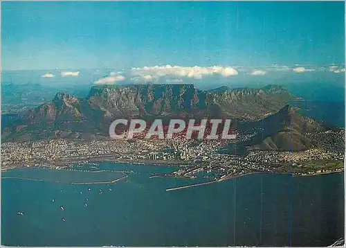 Moderne Karte Cape Town and Table Mountain