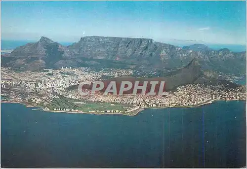 Cartes postales moderne South Africa Cape Town An aerial view of the Cape Peninsula Showing Table Mountain Lions Head an
