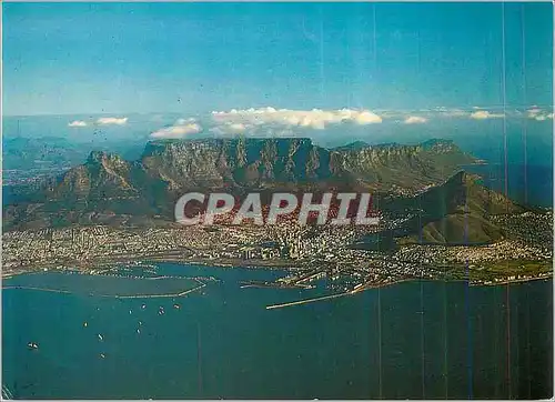 Moderne Karte Cape Town and Table Mountain