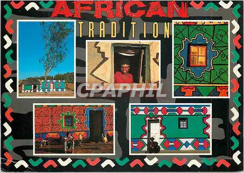 Moderne Karte African Tradition South Africa