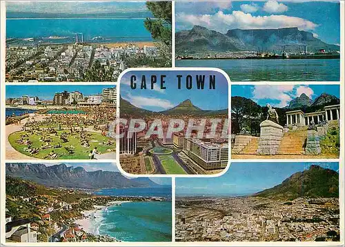 Cartes postales moderne Cape Town Scenic Vistas of South Africa's Most Beautiful