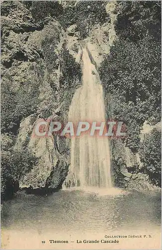 Ansichtskarte AK Tlemcen La Grande Cascade