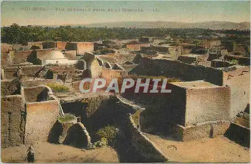 Cartes postales Sidi Okba Vue Generale prise de la Mosquee