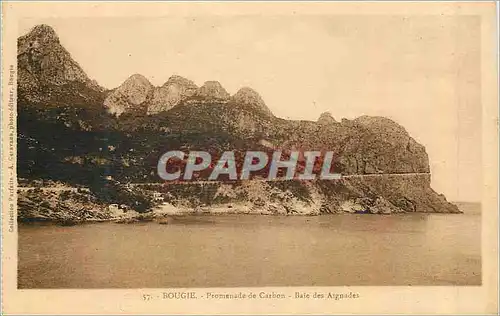 Cartes postales Bougie Promenade de Carbon Baie des Aignades