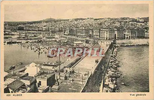 Cartes postales Alger Vue Generale