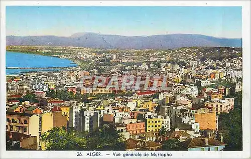 Cartes postales Alger Vue Generale de Mustapha