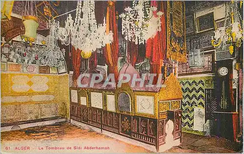 Cartes postales Alger Le Tombeau de Sidi Abderhaman