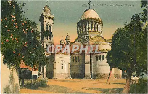 Cartes postales Alger Notre Dame d'Afrique