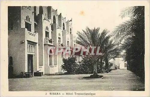 Cartes postales Biskra Hotel Transatlantique