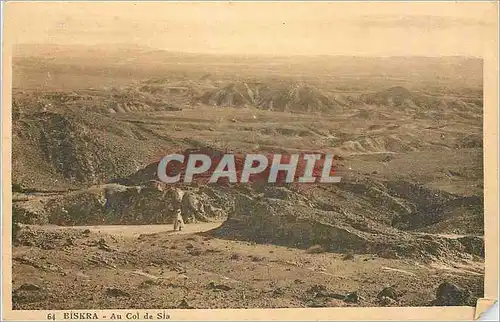 Cartes postales Biskra Au Col de Sla