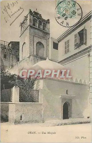 Cartes postales Oran Une Mosquee