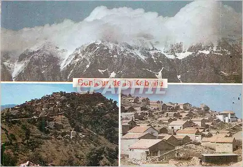 Cartes postales moderne Monts de Djurdjura et Villages en Kabylie
