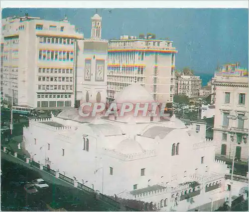 Moderne Karte Alger La Grande Mosquee