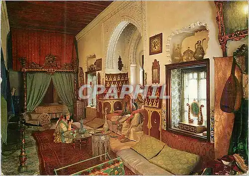 Moderne Karte Alger La Blanche Musee du Bardo