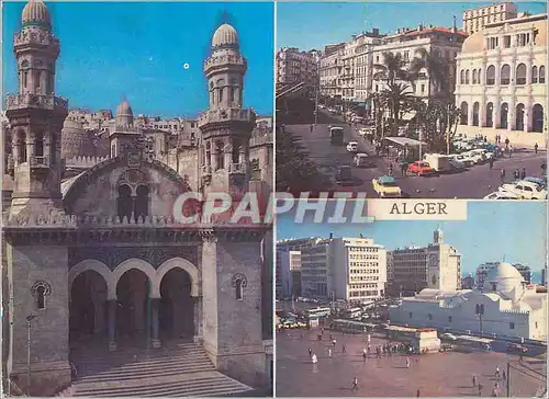Moderne Karte Alger Couleurs et Lumieres d'Algerie