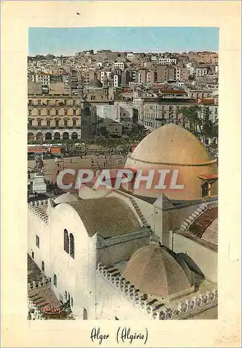 Cartes postales moderne Place du Gouvernement et la Casbah