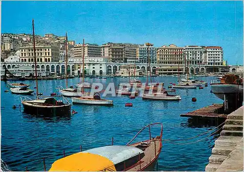 Moderne Karte Alger Port Nautique Bateaux