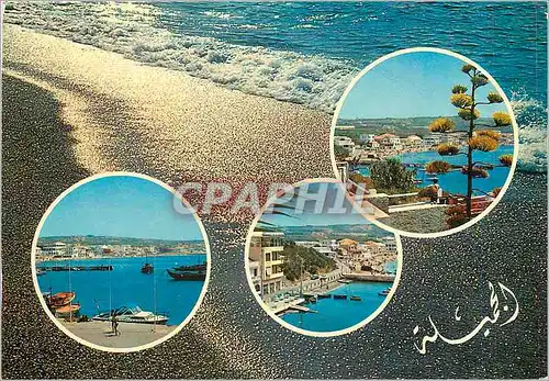 Moderne Karte Les Plages d'Alger Djemila