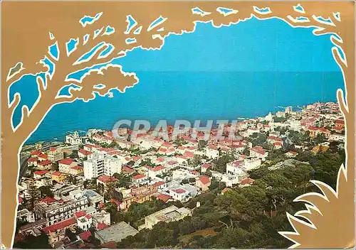 Moderne Karte Alger Bologhine Vue Generale