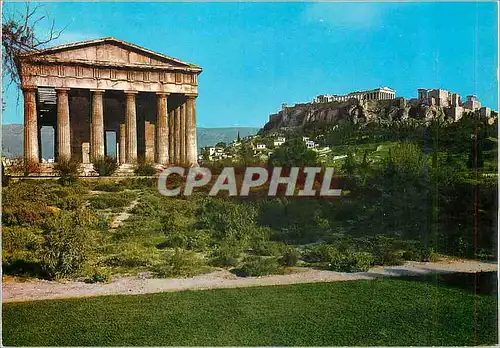 Cartes postales moderne Athenes Le theseion