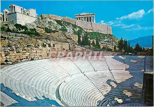 Cartes postales moderne Athenes L'Odeon d'Herode Atticus