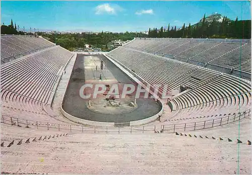 Moderne Karte Athenes Le Stade Jeux Olympiques