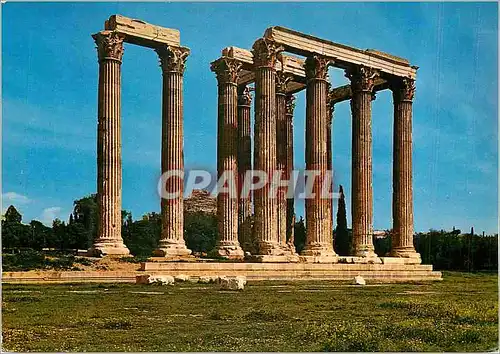 Cartes postales moderne Athenes Le Temple de Jupiter Olympien