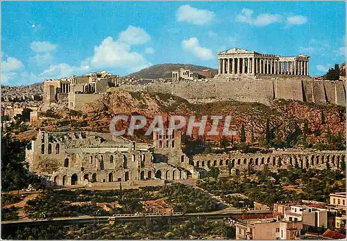 Cartes postales moderne Athenes L'Acropole Vue Generale