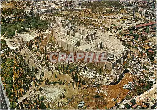 Cartes postales moderne Athenes L'Acropole Vue aerienne de SE
