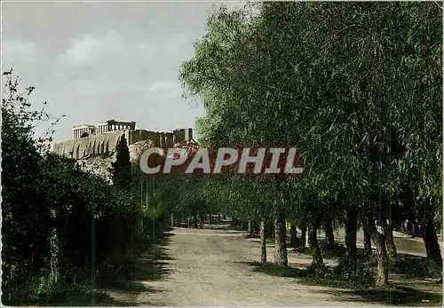 Moderne Karte Athens A View of the Acropolis