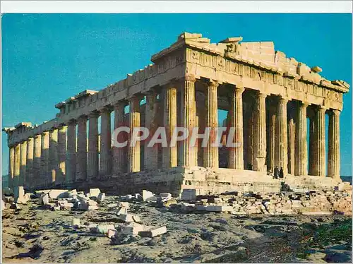 Moderne Karte Athenes Grece Le Parthenon