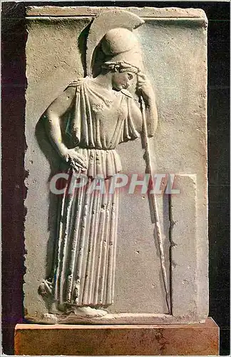 Cartes postales moderne Athenes Musee de l'Acropole L'Athena Pensive (460 av JC)