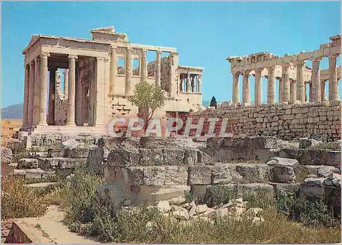 Cartes postales moderne Athenes Le Parthenon et Erechtheion