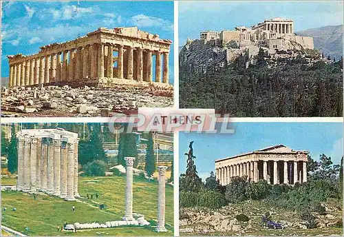 Cartes postales moderne Athenes