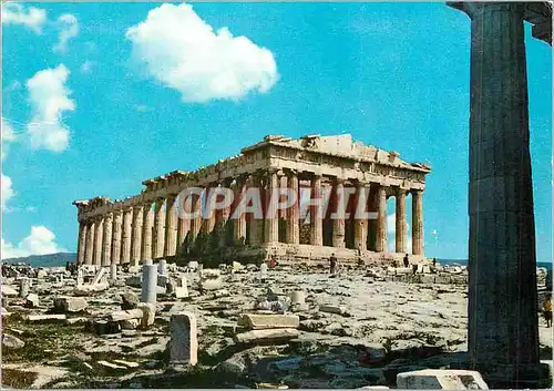 Moderne Karte Athenes Le Parthenon