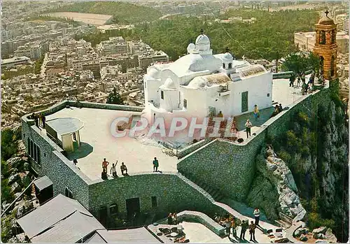 Cartes postales moderne Athens Lykabettos Saint George