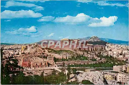 Cartes postales moderne Athens View of the Acropolis