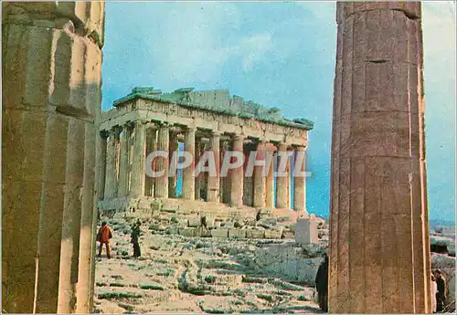 Moderne Karte Athenes Parthenon (438 a C)
