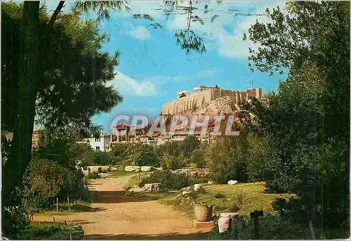 Cartes postales moderne Athenes Vue de l'Acropole