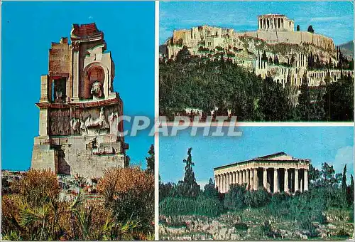 Moderne Karte Athenes Grece