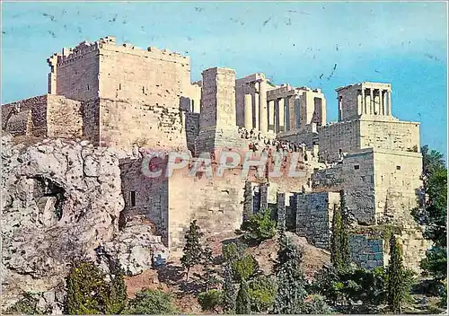 Cartes postales moderne Athenes Les Propylees de l'Acropole